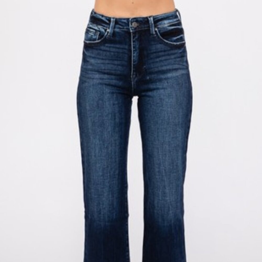 Petite Cropped Jeans - Dark
